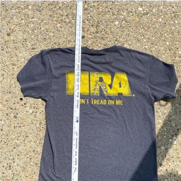 NRA tee shirt. DELTA PRO WEIGHT • T-SHIRTS. - Dark grey - Picture 4 of 6